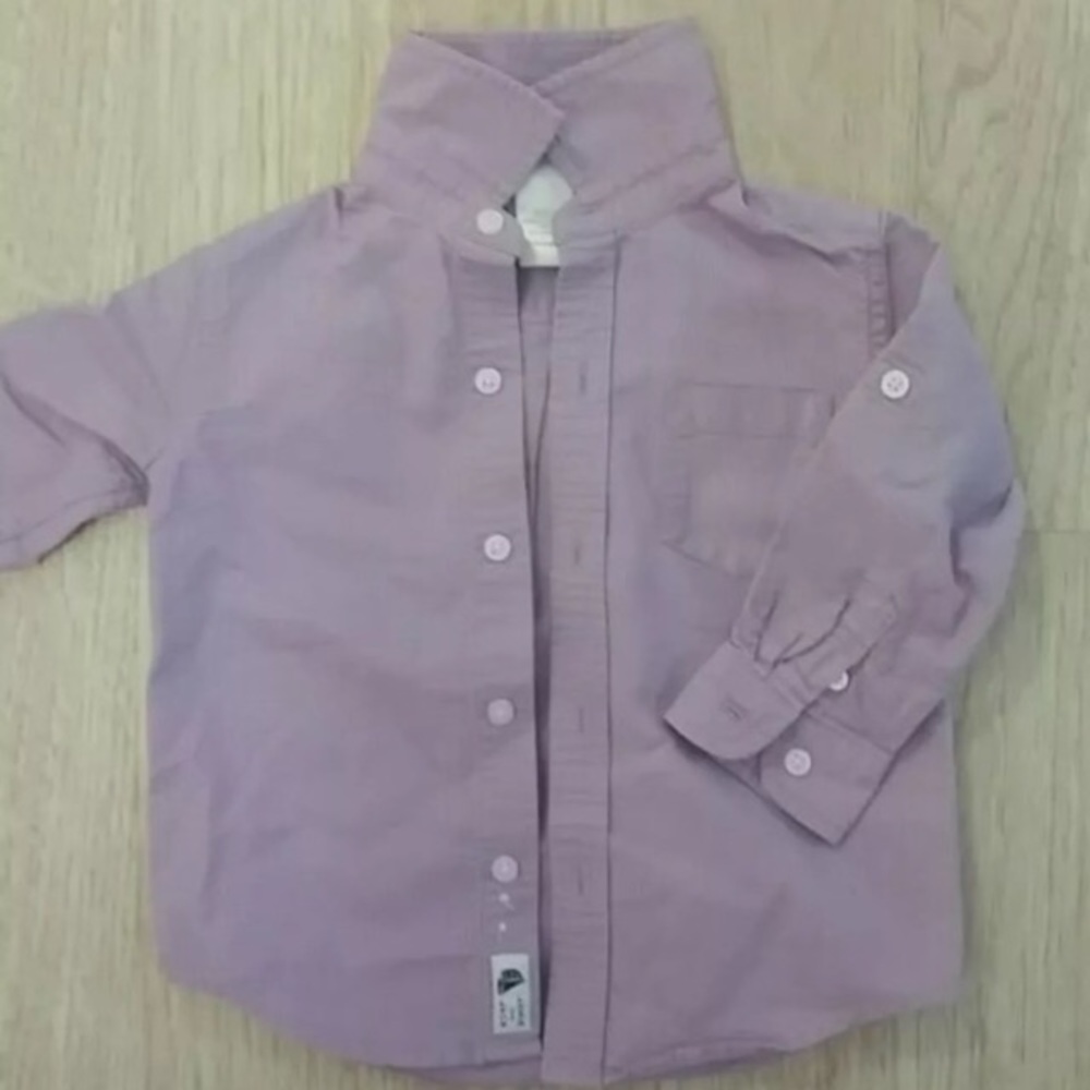 12-18 mo. Lavender Long Sleeve Shirt
